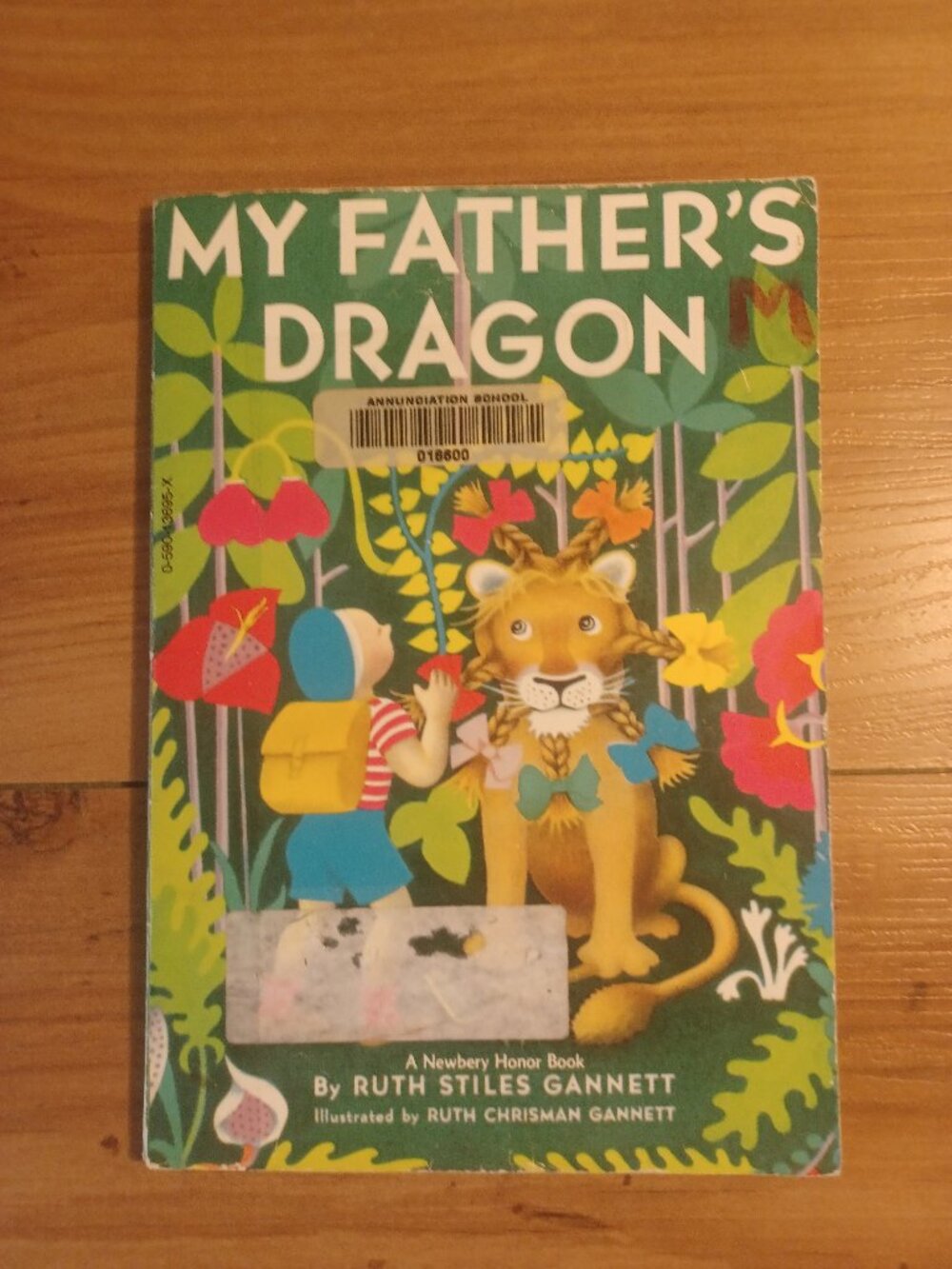 My Father's Dragon By Ruth Stiles Gannett Book